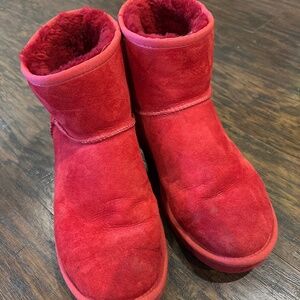 MEN’S RED UGG BOOTS